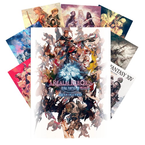 Final Fantasy XIV Online Poster 8 Pcs Gaming Poster Art Print Home Living Room Wall Decoration 10x14 Inch - 
