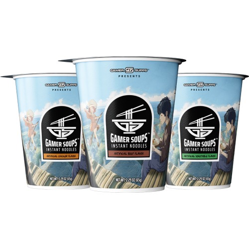 Gamer Soups Instant Ramen - Variety Pack (12 Cups) | Default Title
