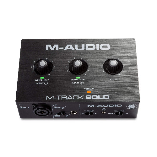 Audio Interface: M-Audio M-Track Solo
