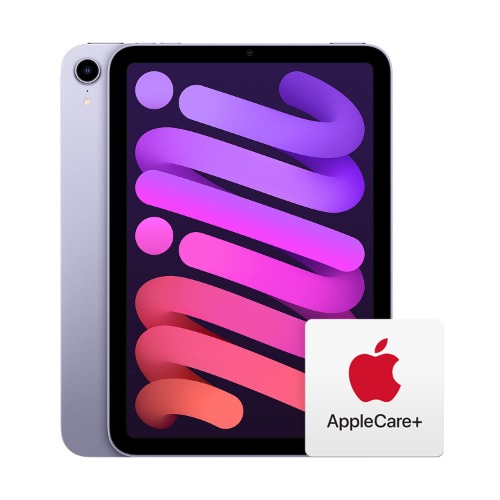 Apple 2021 iPad Mini (Wi-Fi, 256GB) - Purple with AppleCare+ (2 Years) - WiFi 256GB Purple With AppleCare+ (2 Years)