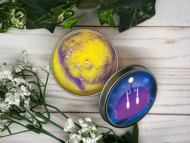 Electro Slime | Genshin Impact Inspired Candle