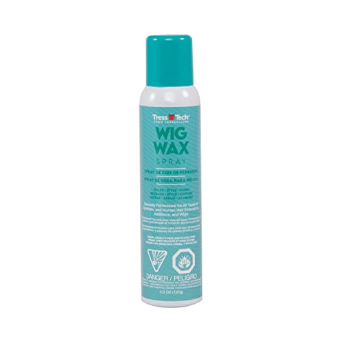 Tressallure TressTech Dry Spray Wig Wax, Add Volume in Wigs, All types of Hair, 4.3 Fl. Oz. - 4.30 Ounce (Pack of 1)