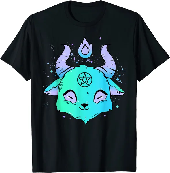 Pastel Goth Creepy Cute Baby Baphomet Kawaii Gothic Satanic T-Shirt