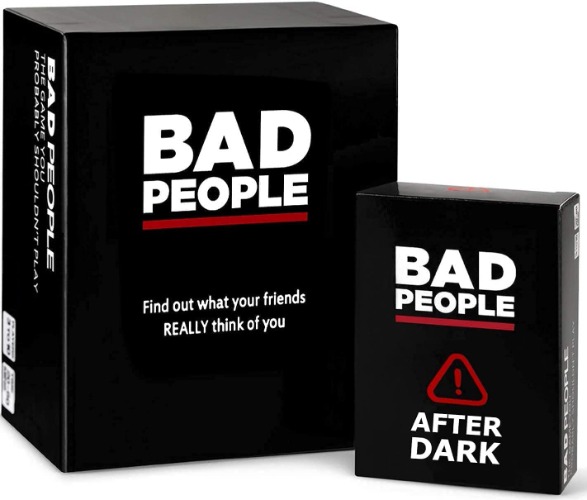 BAD PEOPLE The Party Game You Probably Shouldn't Play + The NSFW Brutal Expansion Pack