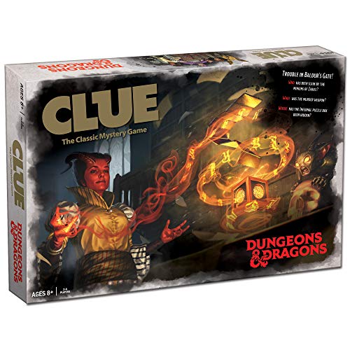 USAOPOLY CLUE: DUNGEONS & DRAGONS Board Game for 2-6 Players