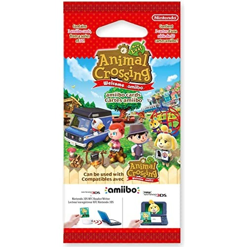 Animal Crossing New Leaf Welcome Amiibo Cards Pack (Nintendo 3DS) - Welcome amiibo cards