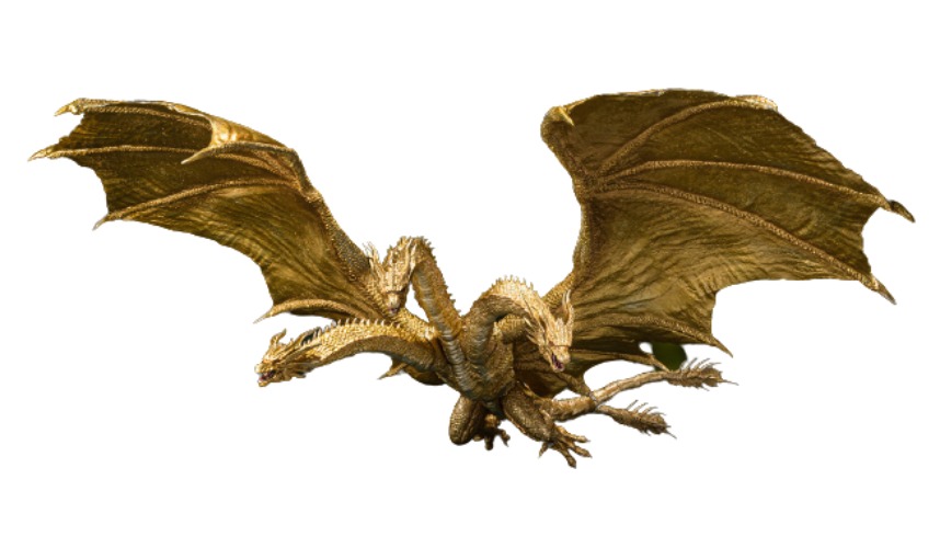 Godzilla: King of the Monsters - King Ghidorah - S.H.MonsterArts - Special Color Ver. (Bandai Spirits) [Shop Exclusive] - Brand New