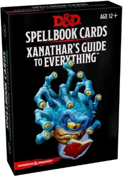 DD Xanathar's Guide to Everything Spellbook Cards (Dungeons  Dragons)