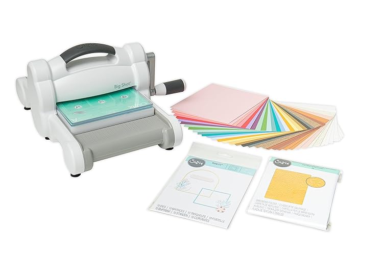 Sizzix Big Shot Starter Kit (6"), White/Grey - Big Shot Starter Kit