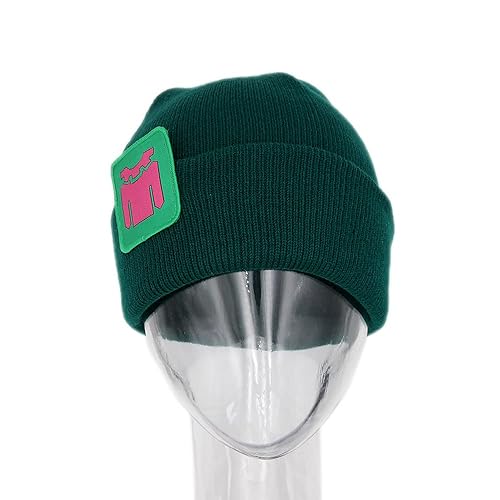 VALORANT KILLJOY Beanie Cosplay Hats Clothing dress up Accessories Knitted Hip Hop Cap Unisex Fans Collection Of Gifts Green (Blackish Green)