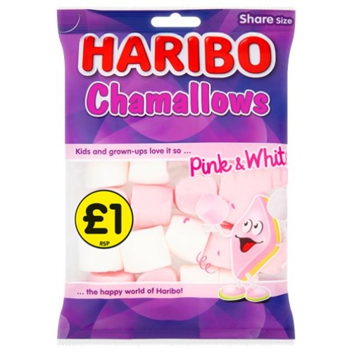 Haribo Chamallows Pink & White Bag 140g | Default Title