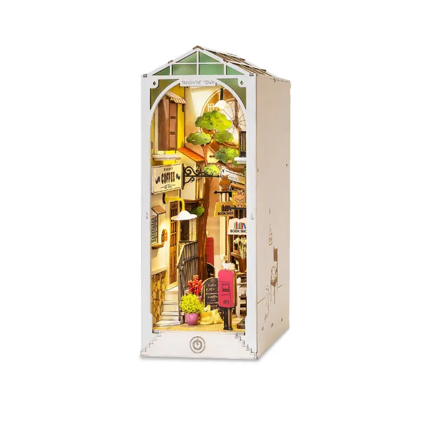 DIY Miniature Kit Book-Nook: Sunshine Town (TGB02) by Hands Craft