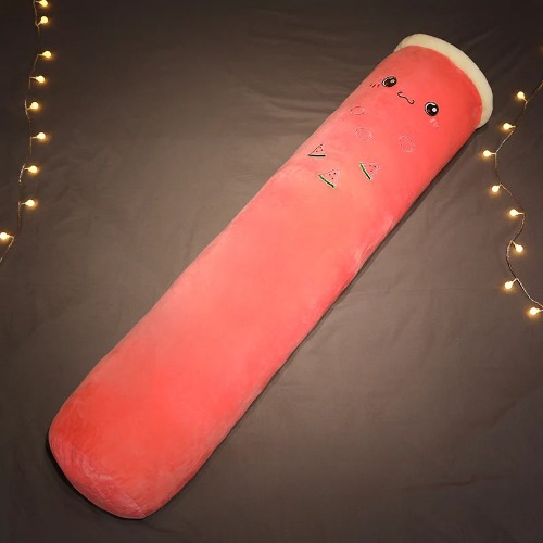 Bubble Milk Tea Plush Pillow - Red / 100cm