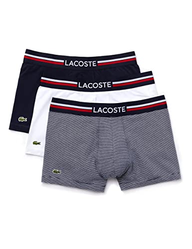 Lacoste  Boxershorts  XS - Marine/Blanc