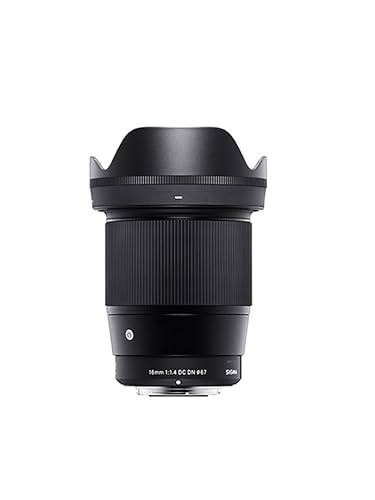 Sigma 16 mm F1.4 DC DN Contemporary Sony E Lens - Black - SONY E