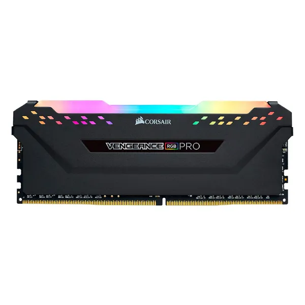 Corsair Vengeance RGB PRO 16GB (2x8GB) DDR4 3200MHz C16 LED Desktop Memory - Black - Black 16GB (2x8GB) 3200MHz RGB Pro