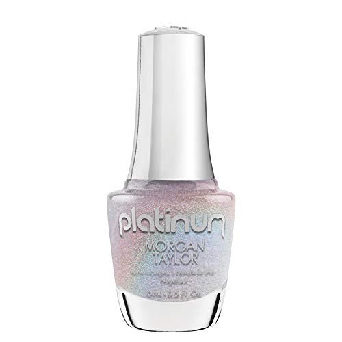 Morgan Taylor Platinum Nail Lacquer - Liquid Bling