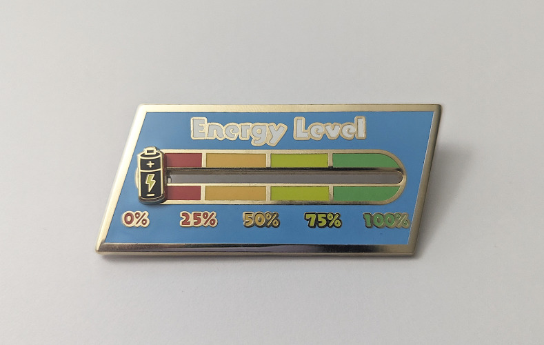 Sliding Energy Level Pin - In Stock
