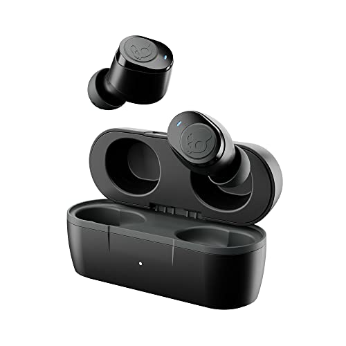 Skullcandy Jib True 2 In-Ear Wireless Earbuds, 32 Hr Battery, Microphone, Works with iPhone Android and Bluetooth Devices - Black - True Black