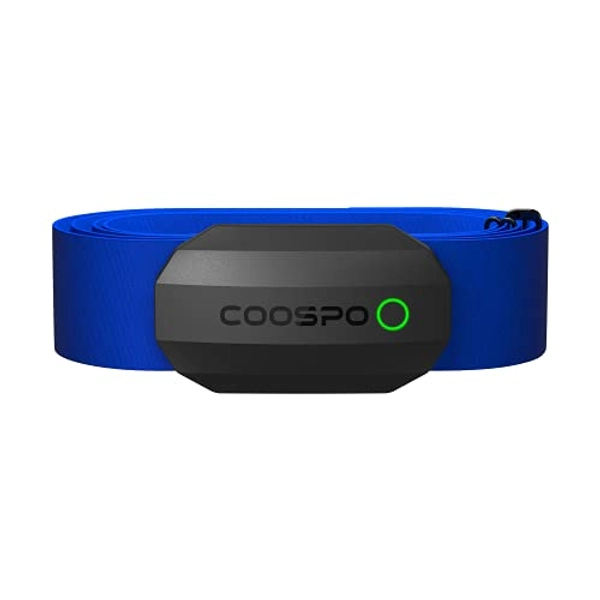 COOSPO H808S Capteur de Fréquence Cardiaque Bluetooth5.0 Ant+, Cardio Fréquencemètres ECG/EKG, Étanche IP67, Compatible avec Wahoo, Strava, Adidas, Coosporide, Polar Beat, Kinomap