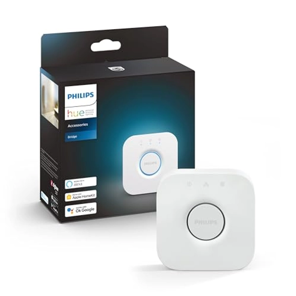 Philips Hue Bridge 2.0, Pont de connexion, fonctionne avec Alexa, Google Assistant et Apple HomeKit
