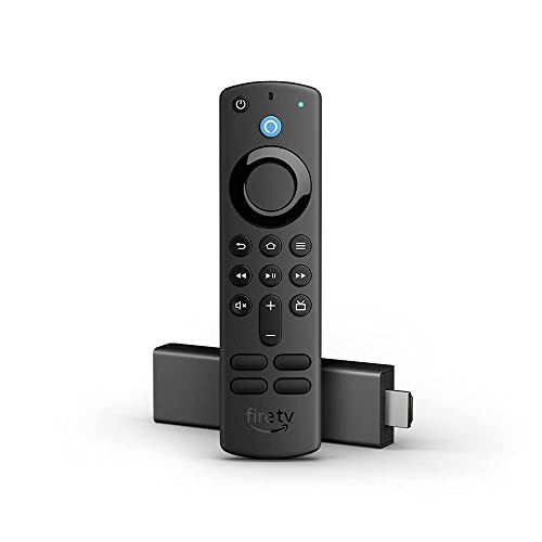 Amazon Fire TV Stick 4K, brilliant 4K streaming quality, TV and smart home controls, free and live TV - Fire TV Stick 4K