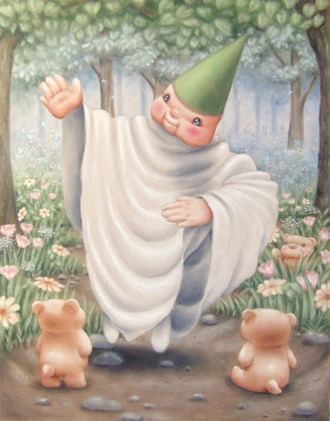 Whimsical Little Creatures - print