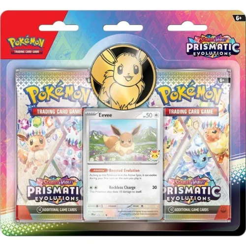 Prismatic Evolutions Eevee Blister (launch 17th Jan)