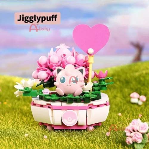 Keepley Jigglypuff Planter Set