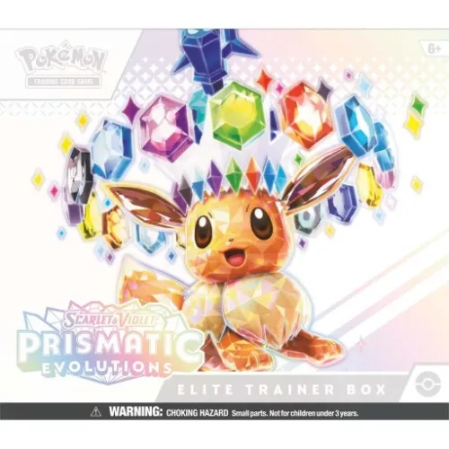 Prismatic Evolutions Elite Trainer Box (launch 17th Jan)