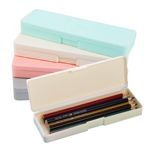 Pencil Cases,Pencil Box, Pencil Pouch Pen Bag,Pen Holder Stationery Box Organizer,Multipurpose Travel Storage Case for Office, School, Home ,Candy Colors(4 Pcs)