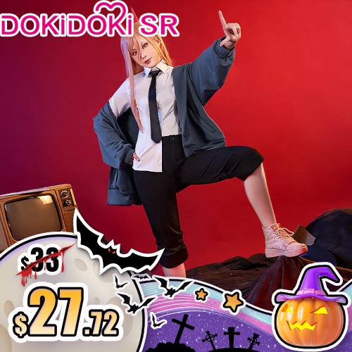 【Ready For Ship】【Last Batch】DokiDoki-SR Manga Anime Chainsaw Man Cosplay Power Cosplay Costume Chainsawman | S