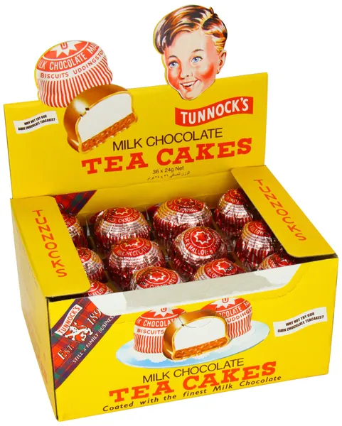 Tunnock's Real Milk Chocolate Tea Cakes 24 g (Pack of 36)