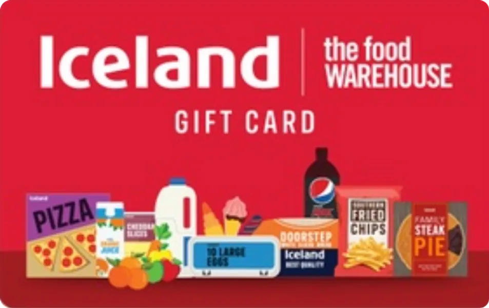 Iceland £20 Gift Card