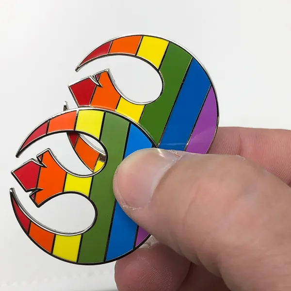 Pride of the Resistance Hard Enamel Pin