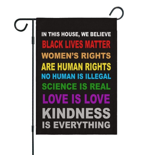 "In This House We Believe" Garden Flag