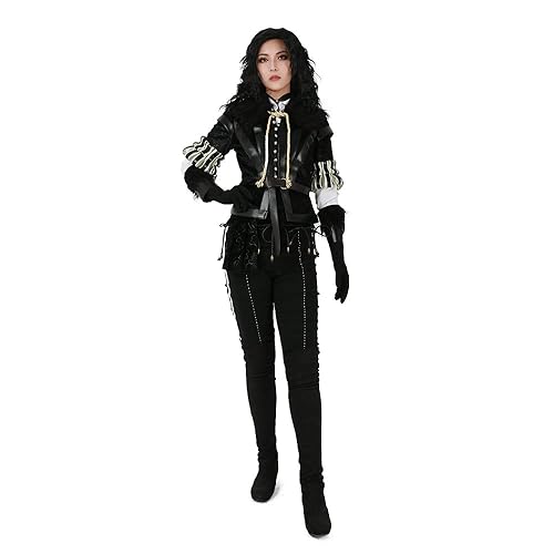 miccostumes Women's Anime Costume Jacket Pants and Accessories for Witch Cosplay - Large