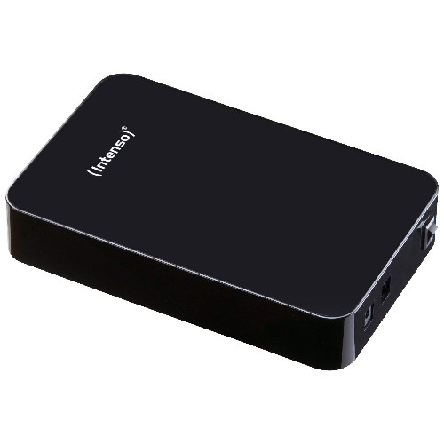 Intenso 6031514 Memory 6TB Center Externe Festplatte, 8,9 cm (3,5 Zoll), 5400rpm, 32MB Cache, USB 3.0) schwarz - 6TB Kunststoffgehäuse Single