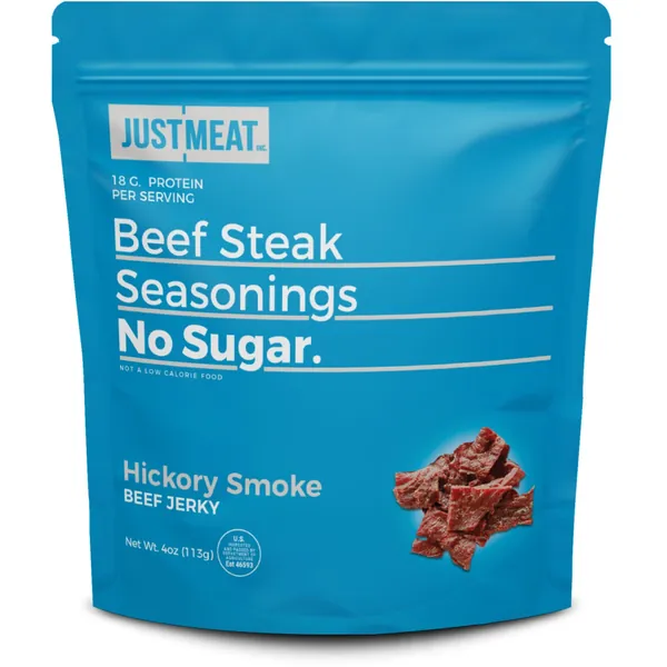 Hickory Smoke Beef Jerky (4 oz) by JUSTMEAT