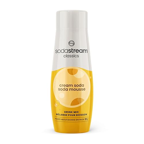 SodaStream Cream Soda Syrup, 14.8 Fluid Ounce - Cream Soda - Classic Cream Soda