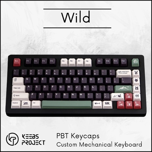 Wild PBT Keycaps