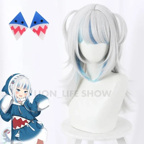 Gawr Gura Cosplay Wig