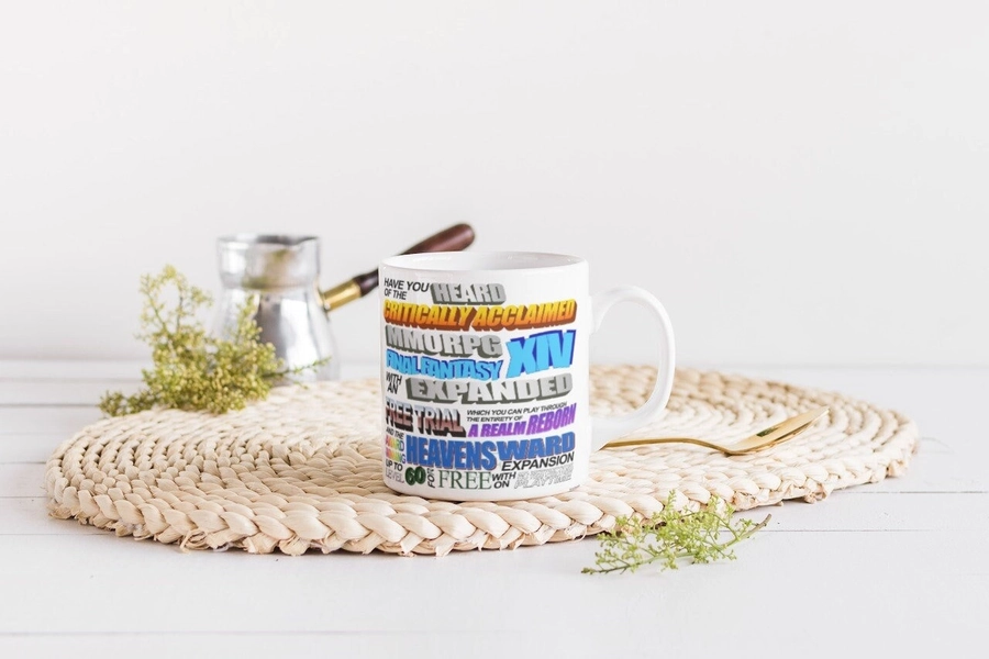 Critically acclaimed mug - FFXIV Final Fantasy Inspired Coffee Tea Mug