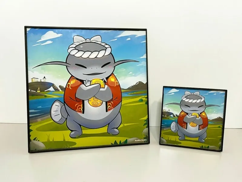 Final Fantasy  Festival Namazu Prints | Etsy UK