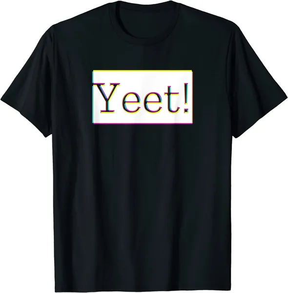 Yeet Official Colorful Dank Meme Streamer Gift T-Shirt