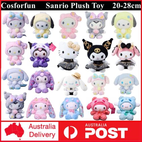 My Melody Cinnamoroll Kuromi Sanrio Plush Toy Plushie Doll Gift Stuffed Toy Doll  | eBay