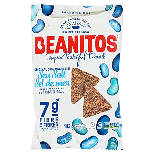 Beanitos Black Bean Chips - Sea Salt - 142g 142 gram