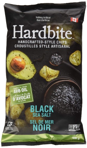 Hardbite Black Sea Salt Avocado Oil, 128g - Avocado 128 g (Pack of 1)