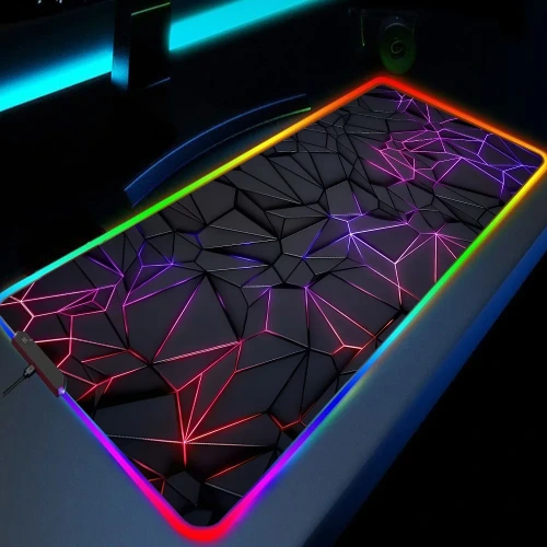 🦁PARA KYLIAN: Alfombrilla de ratón Rgb para Gamer, alfombrilla grande de goma para ratón, 900x400, 1200x600, 1000x500mm, accesorios para juegos| |   - AliExpress