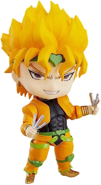 10cm JoJo's Bizarre Adventure DIO Brando Figura De AccióN Evil Cruel DIO Estatua Souvenir Collectibles Anime Decoraciones Modelo Juguetes para Detalles De Regalo